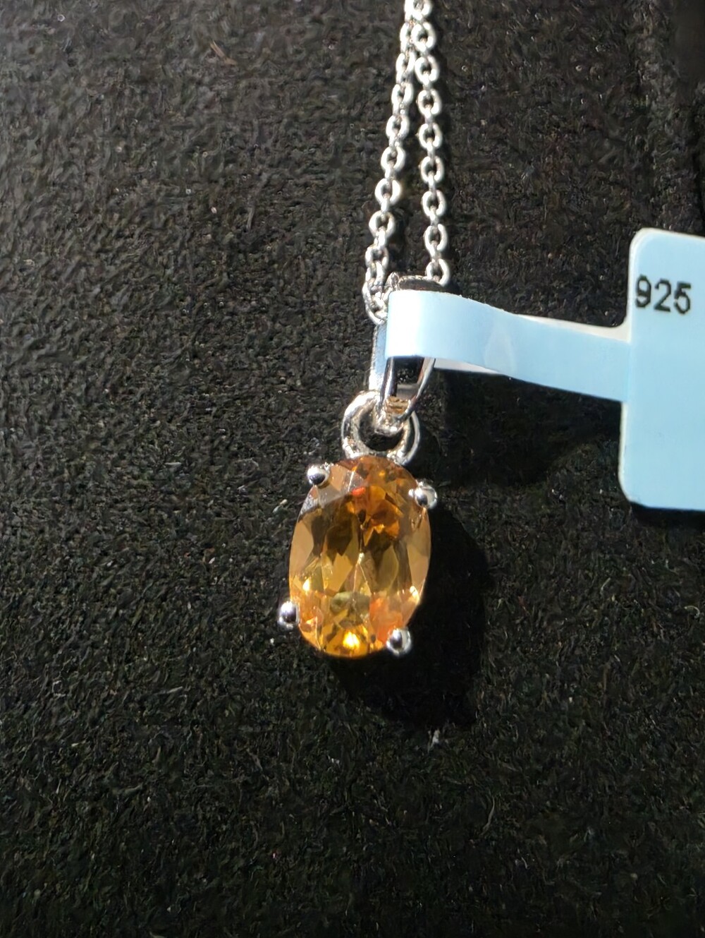 Sterling Silver Mystic Topaz Pendant Necklace - Includes 925 Chain